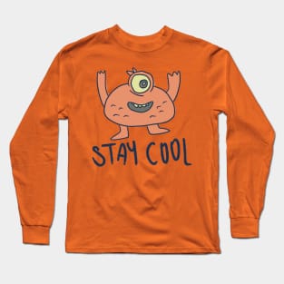 Cute Monster (07) - STAY COOL Long Sleeve T-Shirt